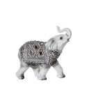 Figura Resina Elefante Blanco _15x7x15cm